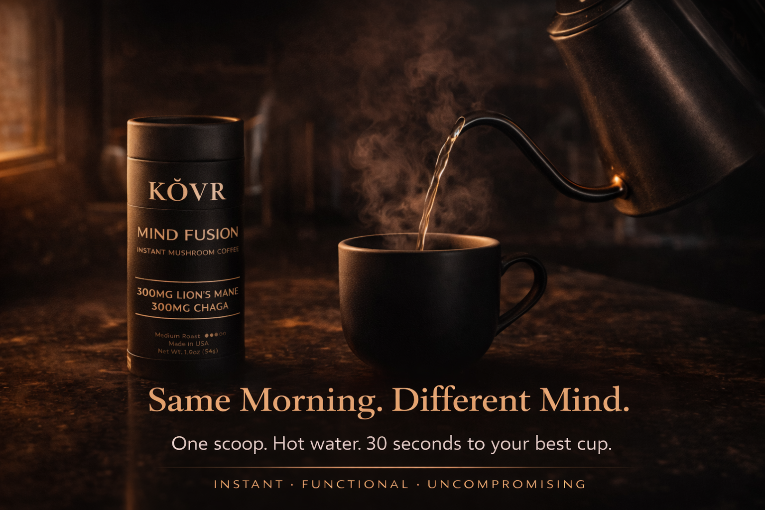 KŎVR Mind Fusion vs Typical Instant